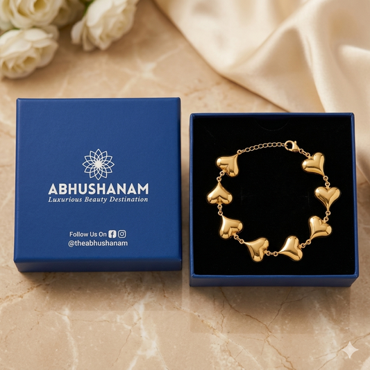 The Velvet Heart Bracelet