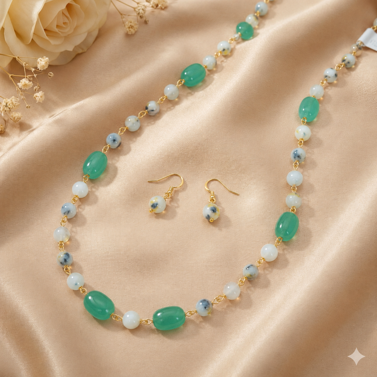 Emerald Mist Necklace Set