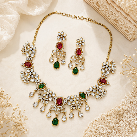 Imperial Kundan Victorian Set (55146)