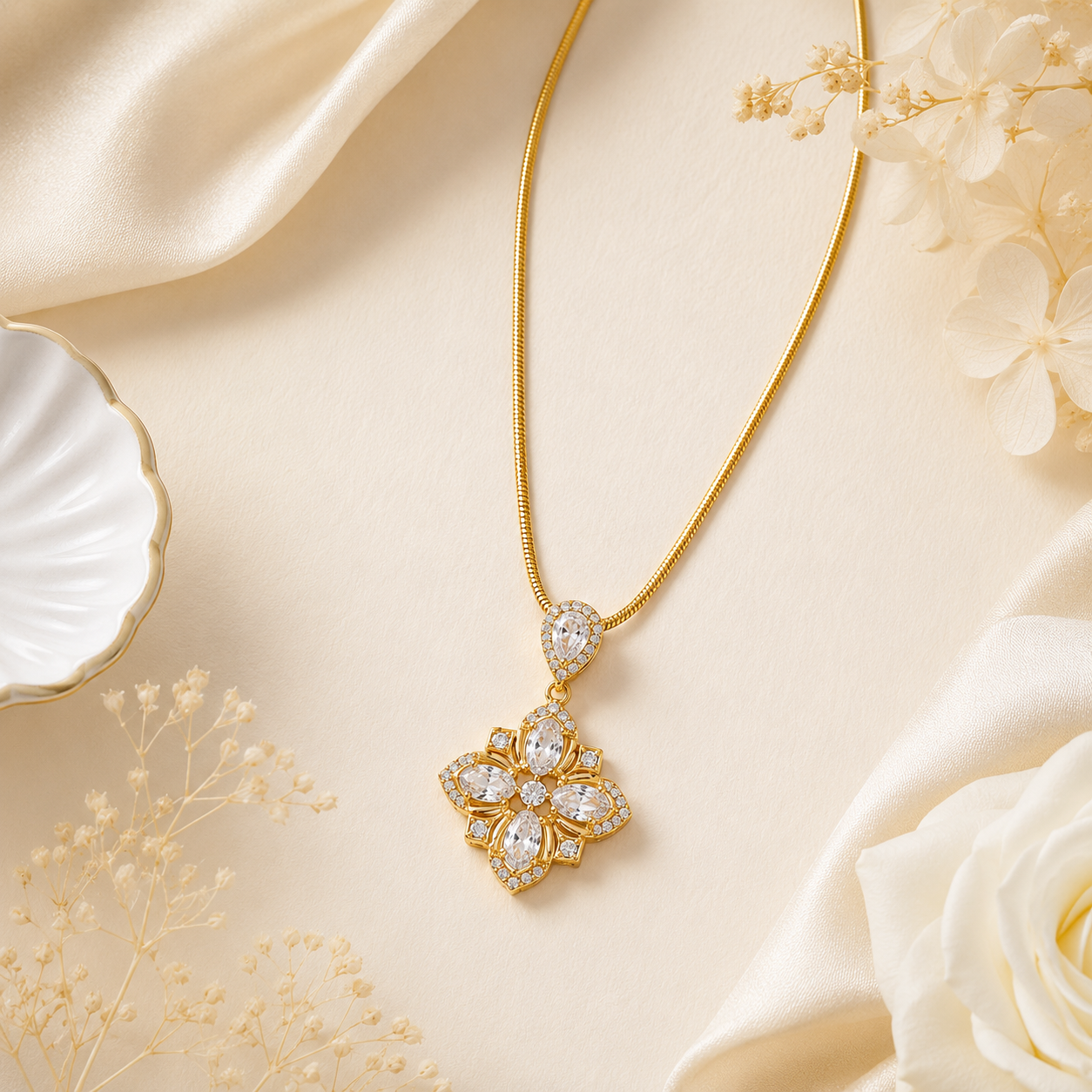 Floral Grace Pendant (52388)