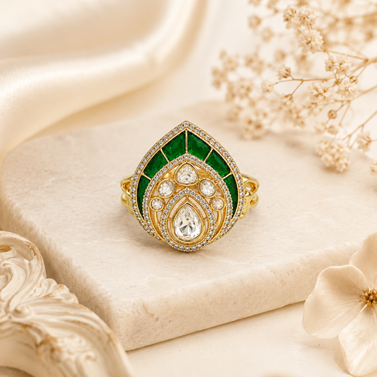 Emerald Royale Cocktail Ring (56118)