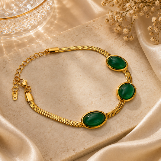 Royal Green Elegance Bracelet (52389)