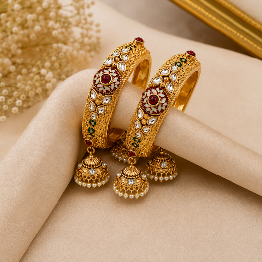Regal Jhumki Bangles (52014)