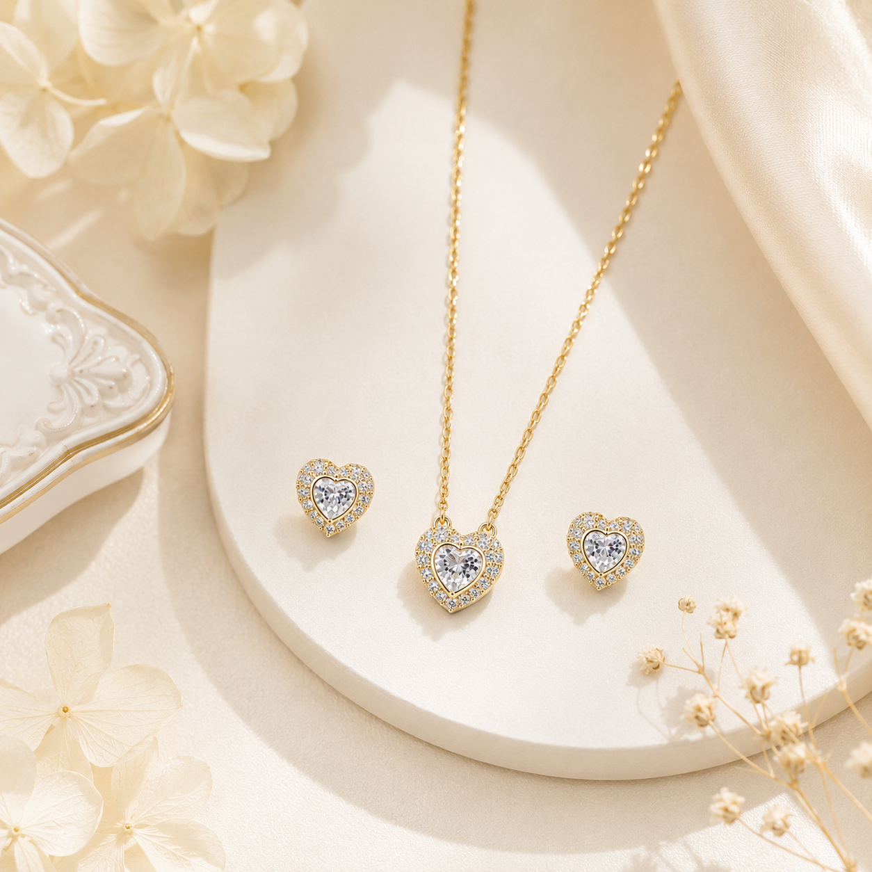 Eternal Heart Pendant Set (56536)