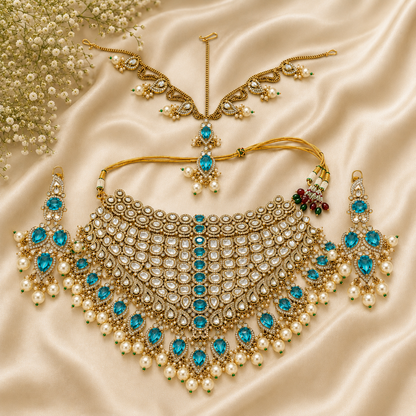 The Peacock Treasure Bridal Set  (44594)