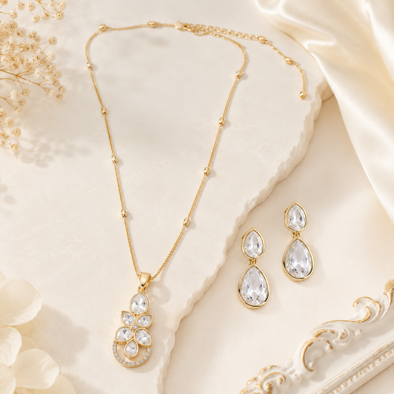 Ivory Bloom Elegance Set (50142)
