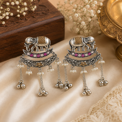 Gajraaj Heritage Earrings(53709)