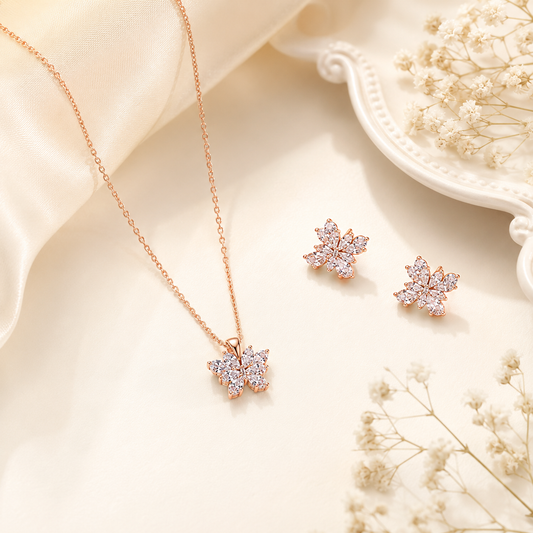 Flora Shine Pendant Set (56546)
