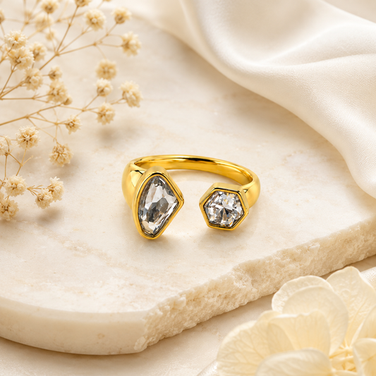 Eclipse Duo Crystal Ring (55864)