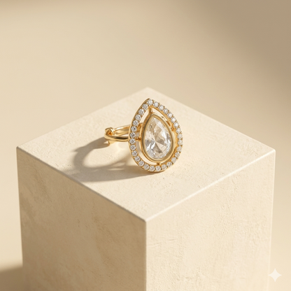 Celestia Pear Ring (55464)