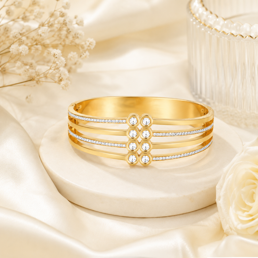 Crystal Harmony Gold Bracelet (51889)