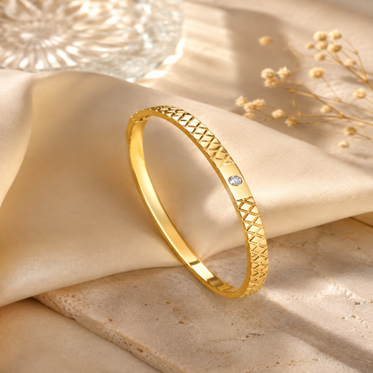 Gold Lattice Bracelet (57444)