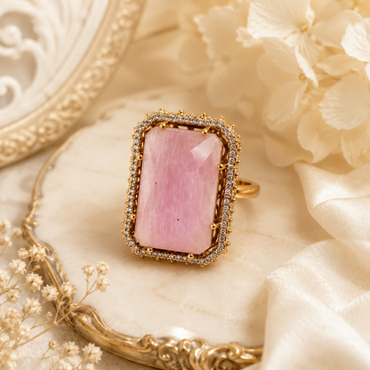 Dynasty Rose Cocktail Ring  (56211)