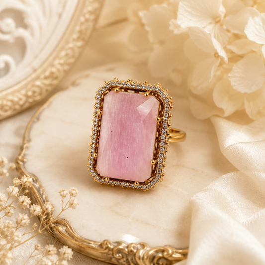 Dynasty Rose Cocktail Ring  (56211)
