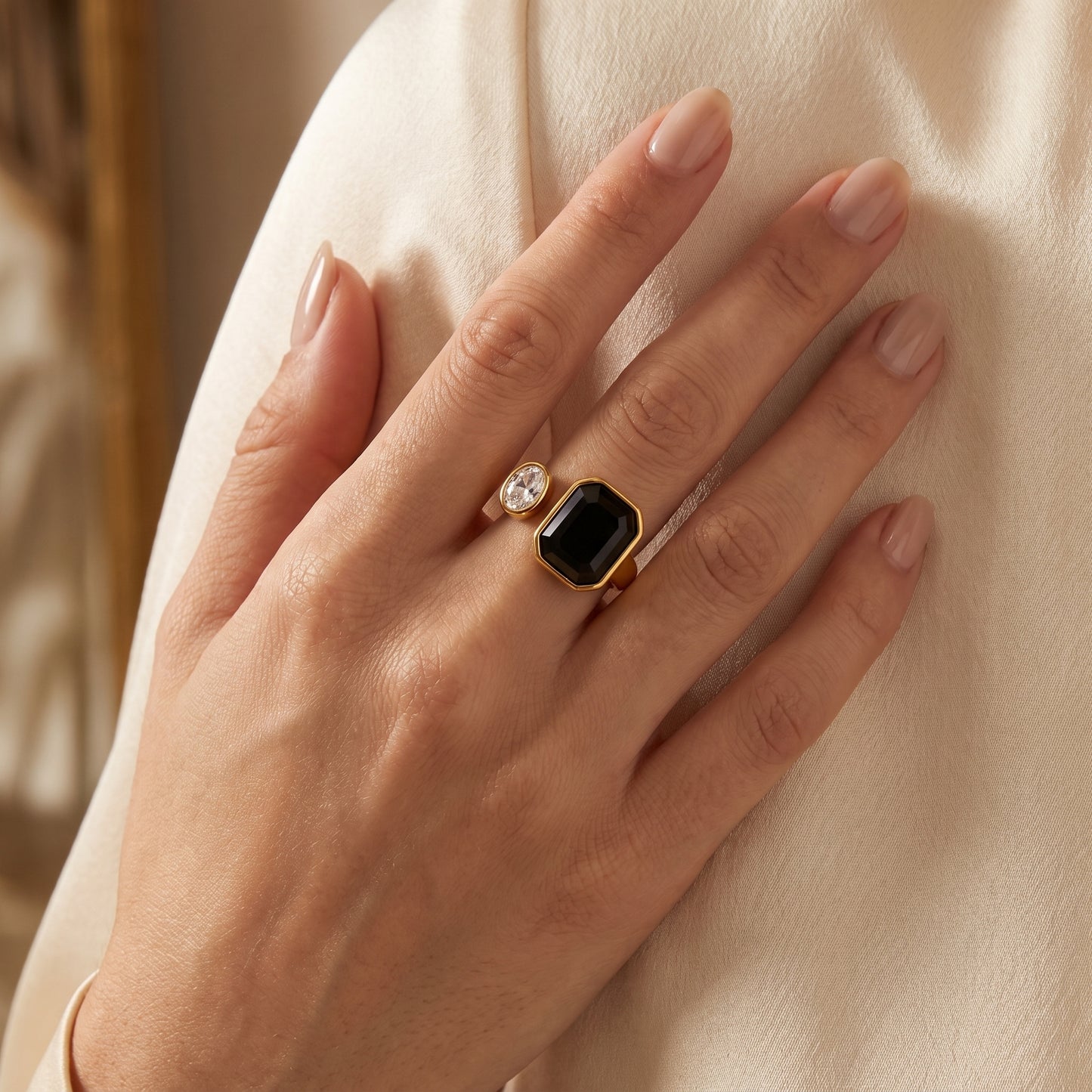 Eclipse Duo Noir Ring (55866)