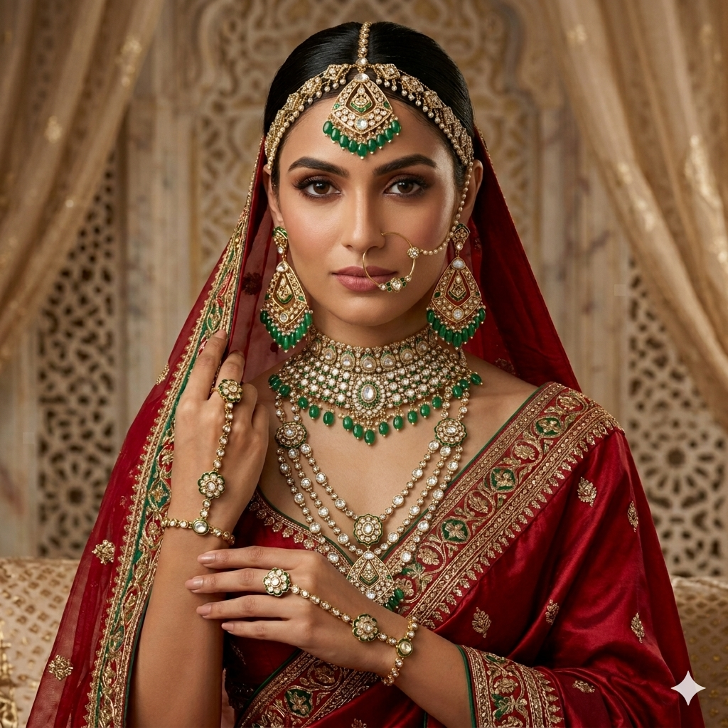 The Imperial Emerald Bridal Set (49239)
