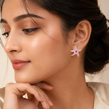 Blush Starfish Studs (52339)