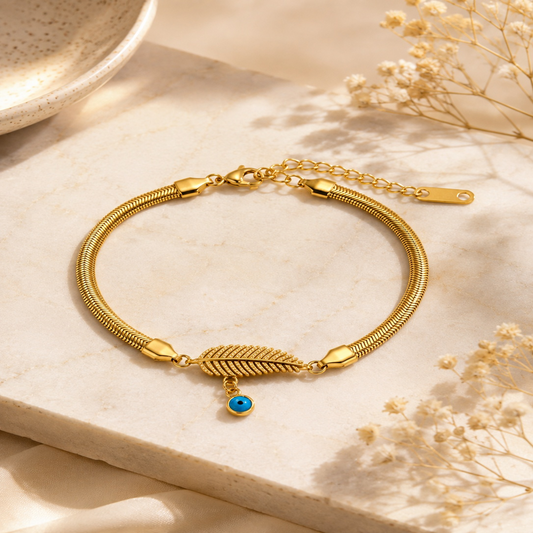 Feather Charm Bracelet (52227)