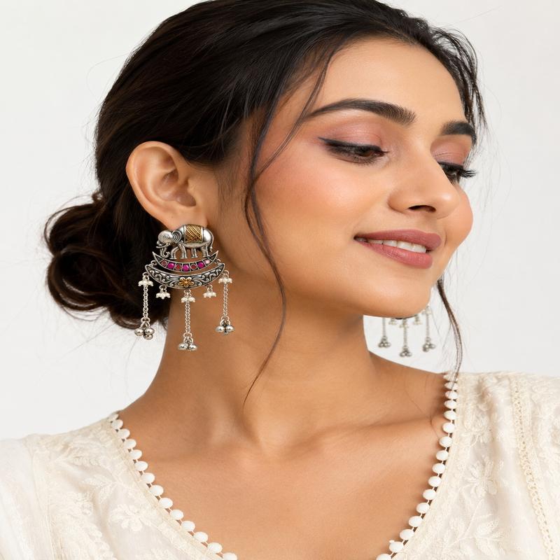Gajraaj Heritage Earrings(53709)