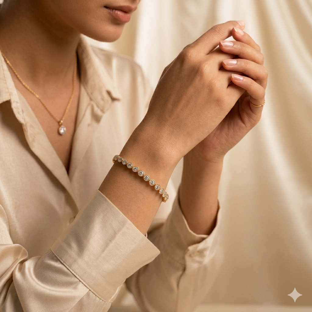 The Eternal Radiance Bangle