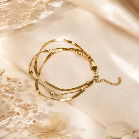 Three Strand Luxe Bracelet (56710)