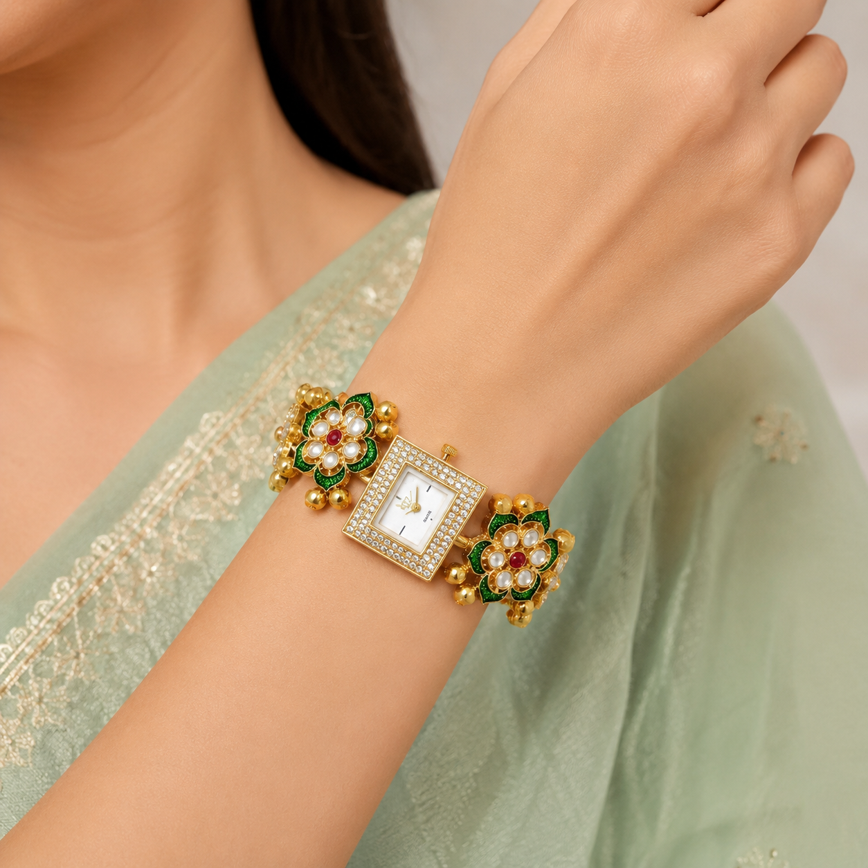 Meher Floral Heritage Watch (53448)
