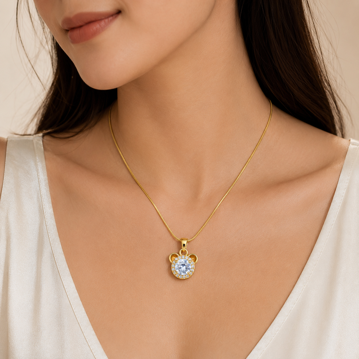 Twinkle Bear Charm Pendant (51861)