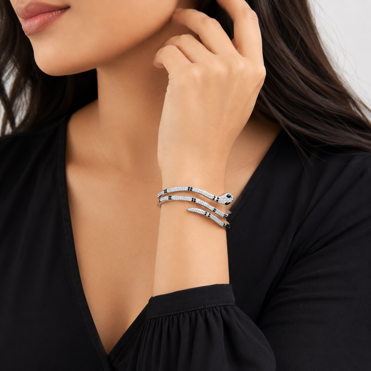 Venom Grace Silver Bracelet (51889 )