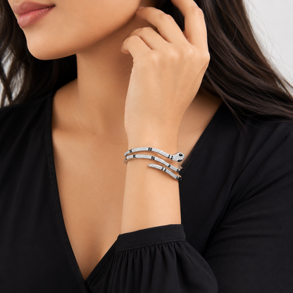 Venom Grace Silver Bracelet (51889 )
