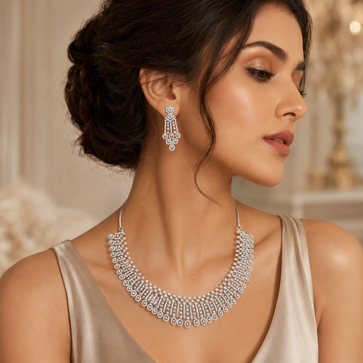 Royal Frost Necklace Set