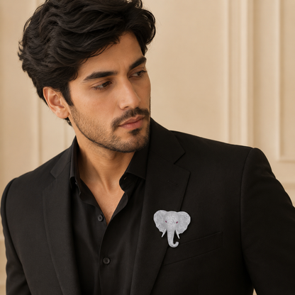 Majestic Gajraaj Brooch (54609)
