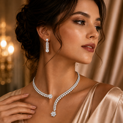 Flora Frost Jewellery Set