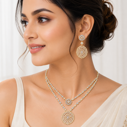 Sunray Royale Necklace Set (54631)