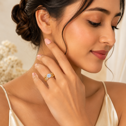 Celestial Grace Solitaire Ring (55875)