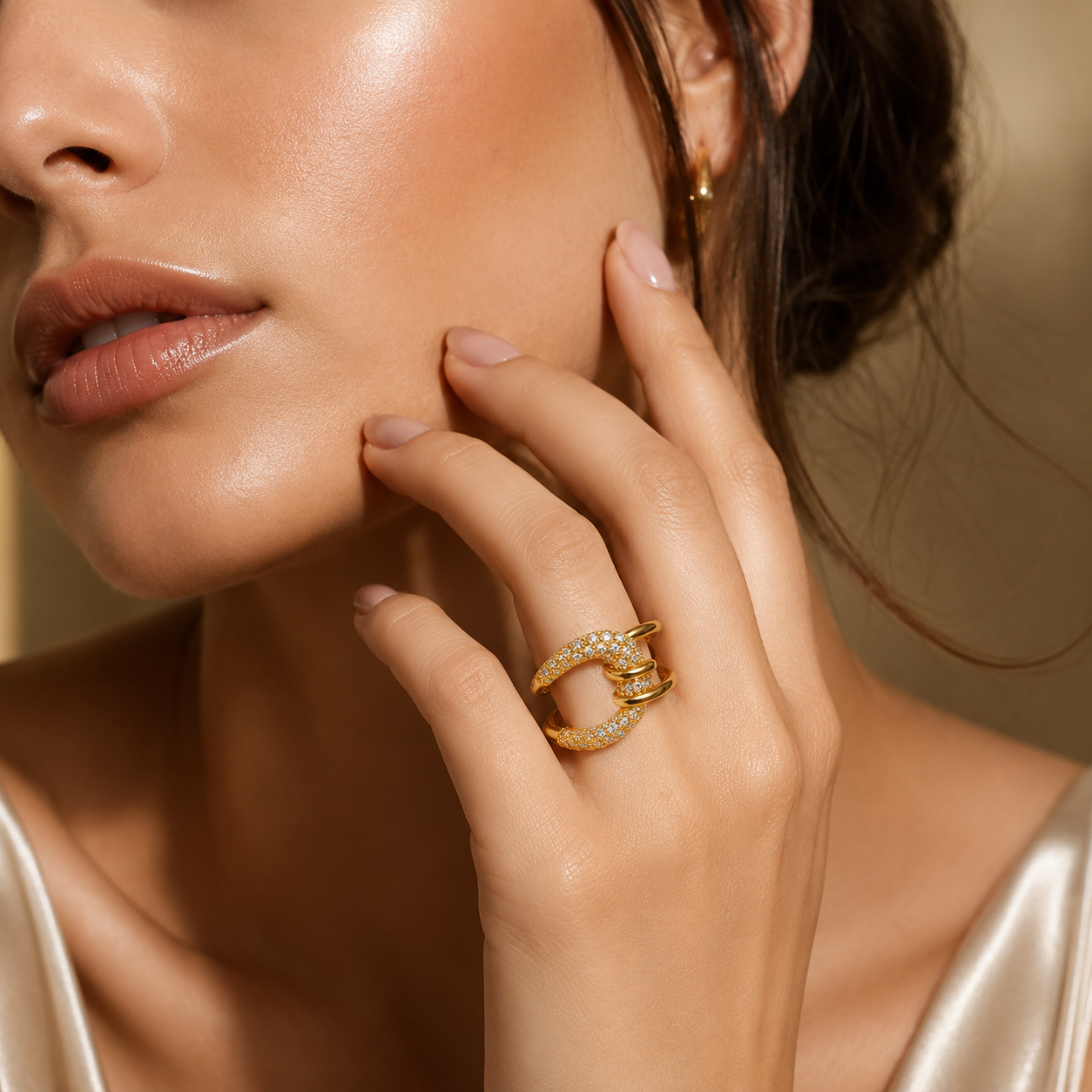 Celeste Wrap Diamond Ring