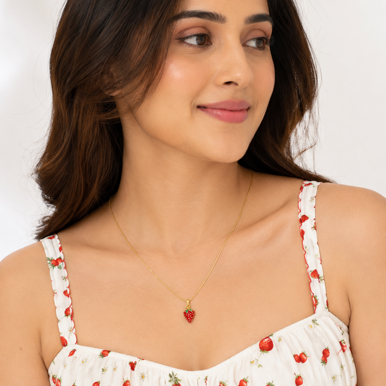 Strawberry Glow Pendant (51861)
