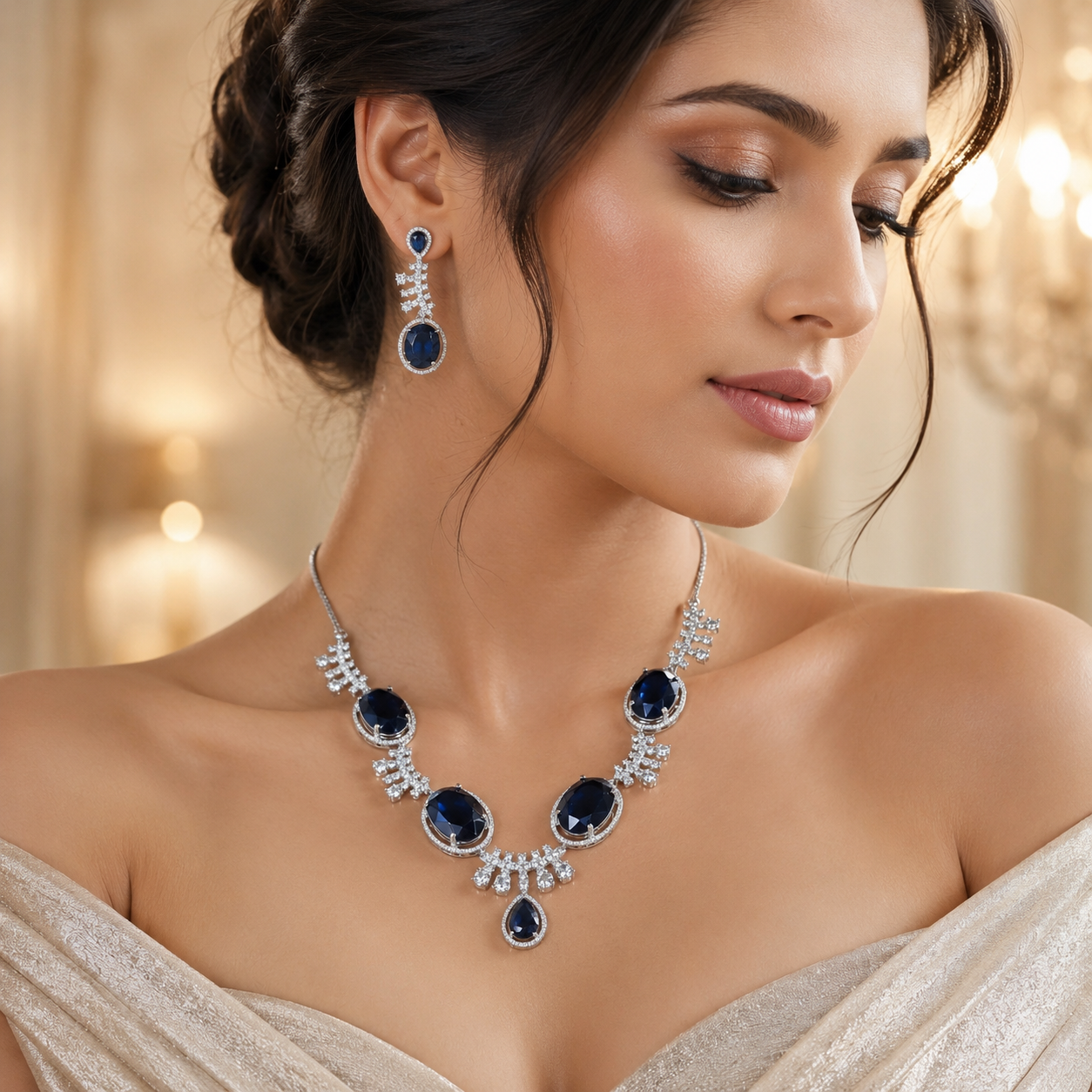 Blue Imperial Grace Set