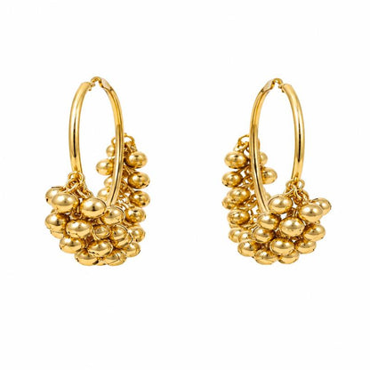 Ghunghroo Halo Hoop Earrings (53452)