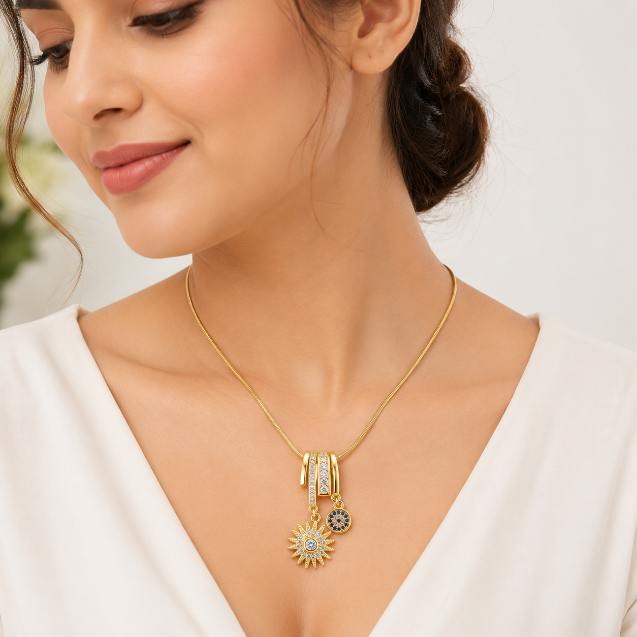 Sun & Soul Charm Pendant (51863)
