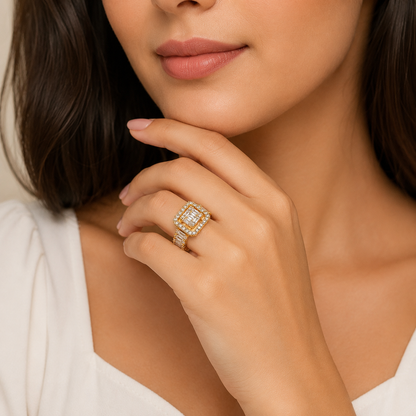 Celestia Square Luxe Ring (55878)