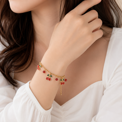 Cherry Blossom Charm Bracelet (52194)
