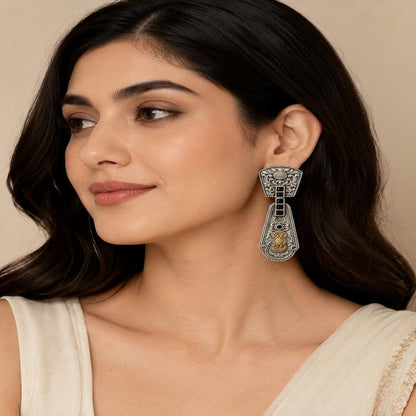 Noir Heritage Drop Earrings (53749)