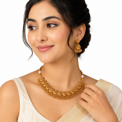 Antique Chandrika Necklace Set (53998)
