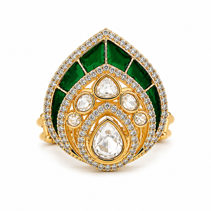 Emerald Royale Cocktail Ring (56118)