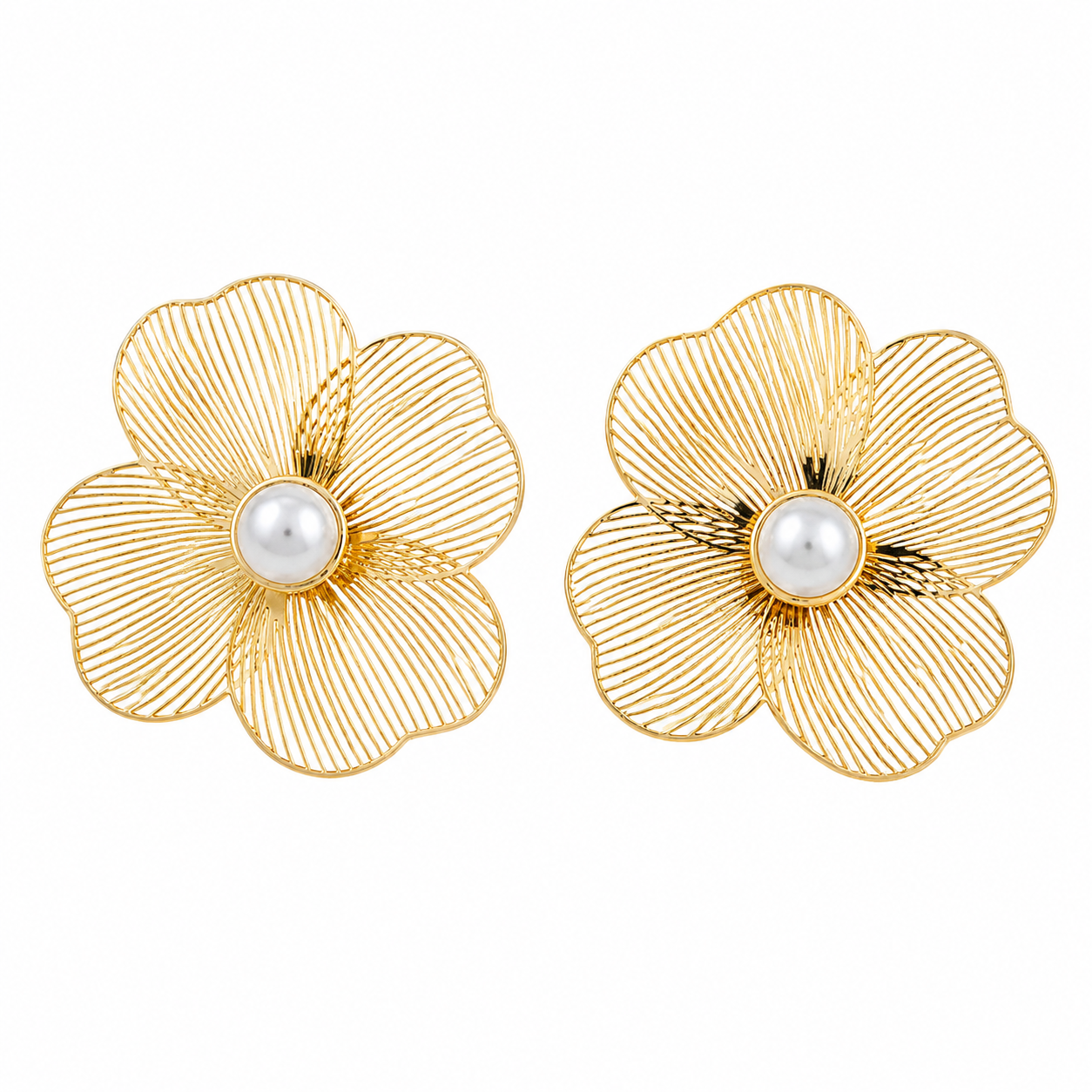 Flora Pearl Radiance Earrings (52411)