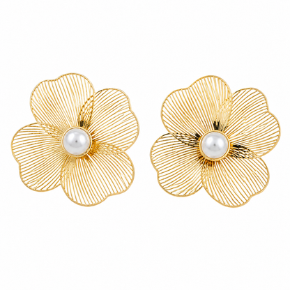 Flora Pearl Radiance Earrings (52411)