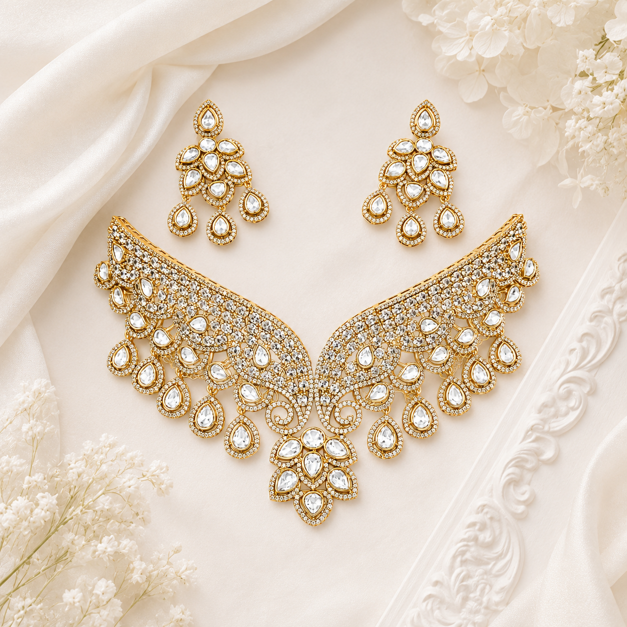 Golden Veil Jewellery Set