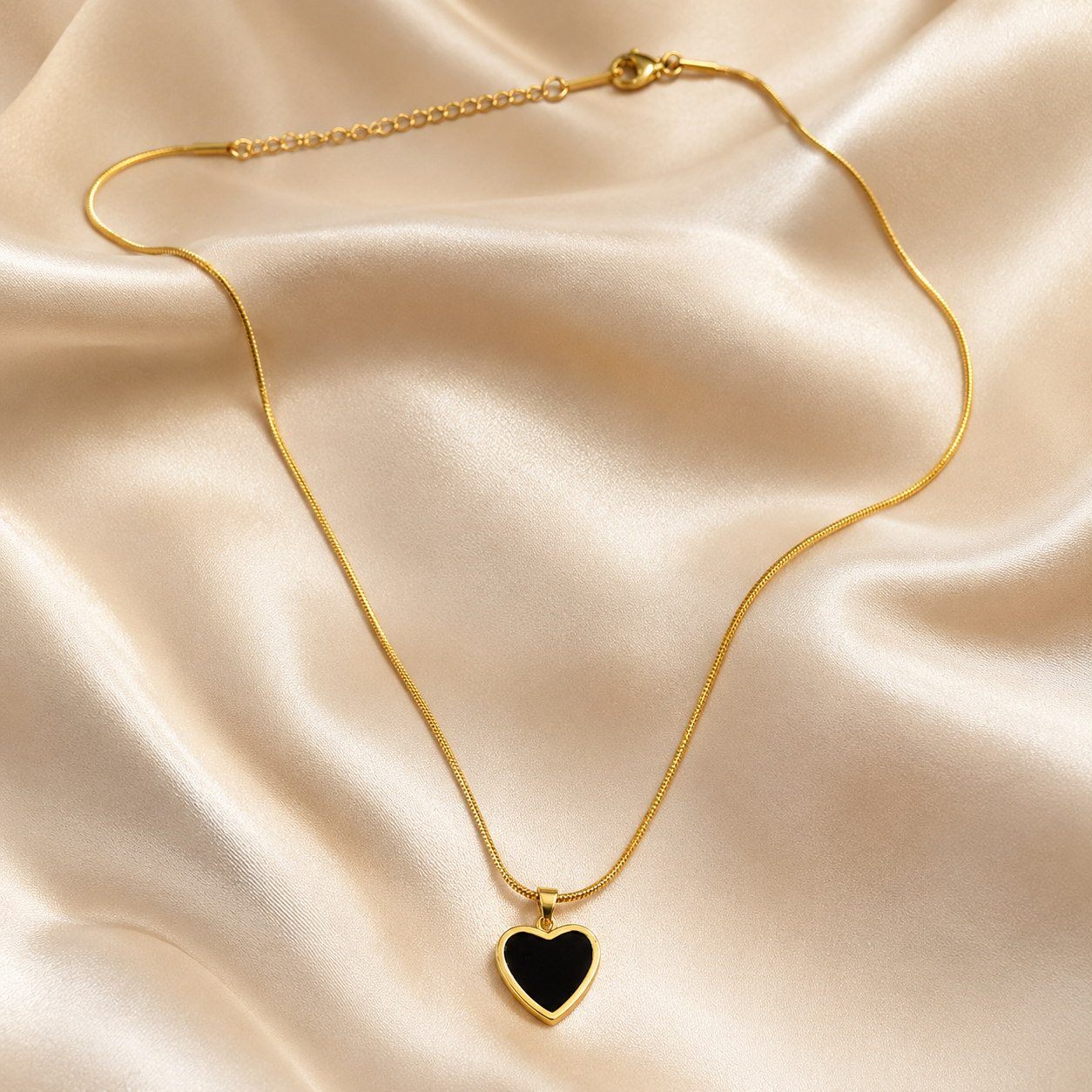 Midnight Heart Pendant