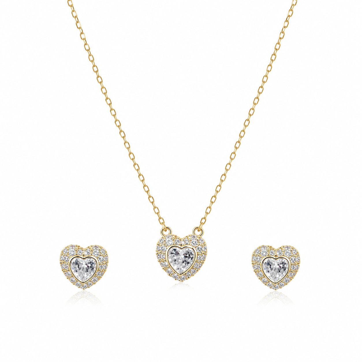 Eternal Heart Pendant Set (56536)