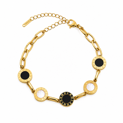 Black & Pearl Symphony Bracelet (52193)